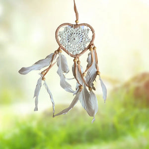 Pretty Heart-Shaped Dream Catcher