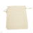 Quality Velvet Pouch in Ivory