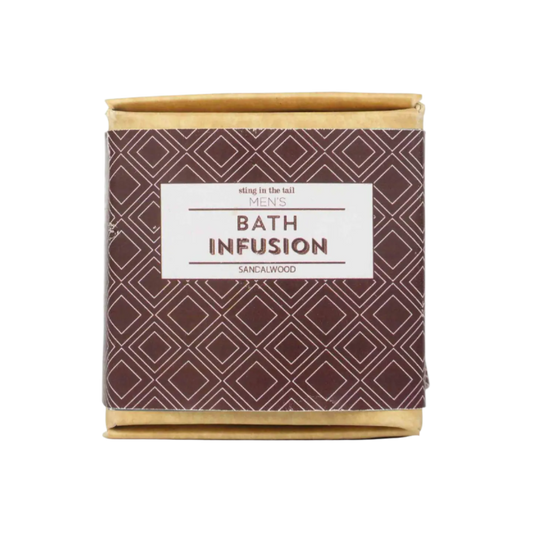 Luxurious Men's Bath Infusion | Sandalwood