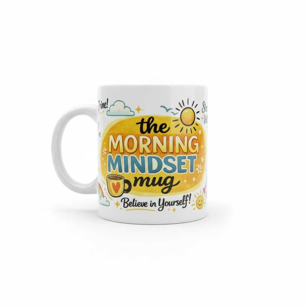 Morning Mindset Positive Affirmation Mug