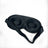 Contoured Silk Sleep Mask in Black