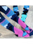 Mountain Patterned Technical Ski Socks Mens (7-11)
