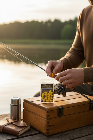 Carp Fishing Slow Sinking Imitation Corn – 15 Pieces