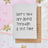 'sorry You Are Going Through A Shit Time' Greetings Card