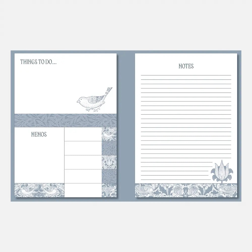 William Morris Willow & Rose Sticky Notes Folder