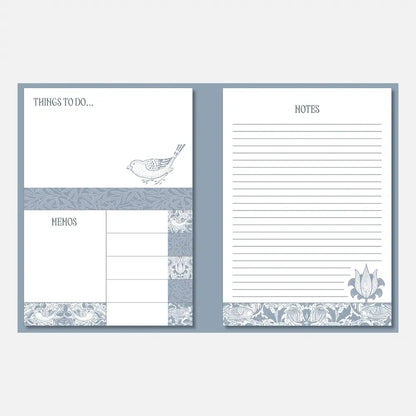 William Morris Willow & Rose Sticky Notes Folder