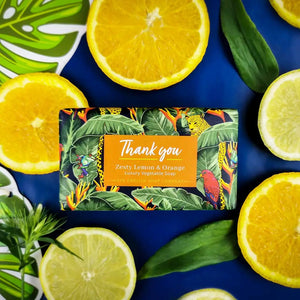 Zesty Lemon and Orange Thank You Soap