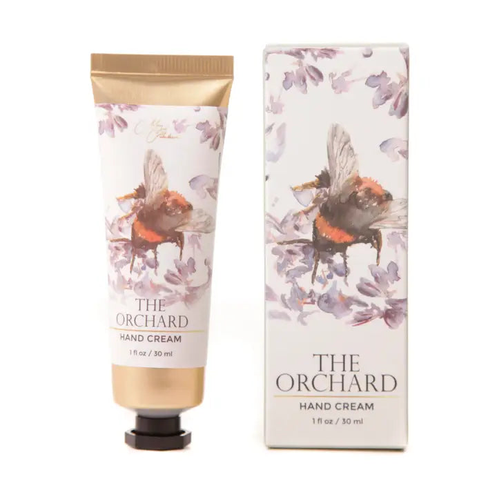 'The Orchard' Bee On Heather Design Hand Cream