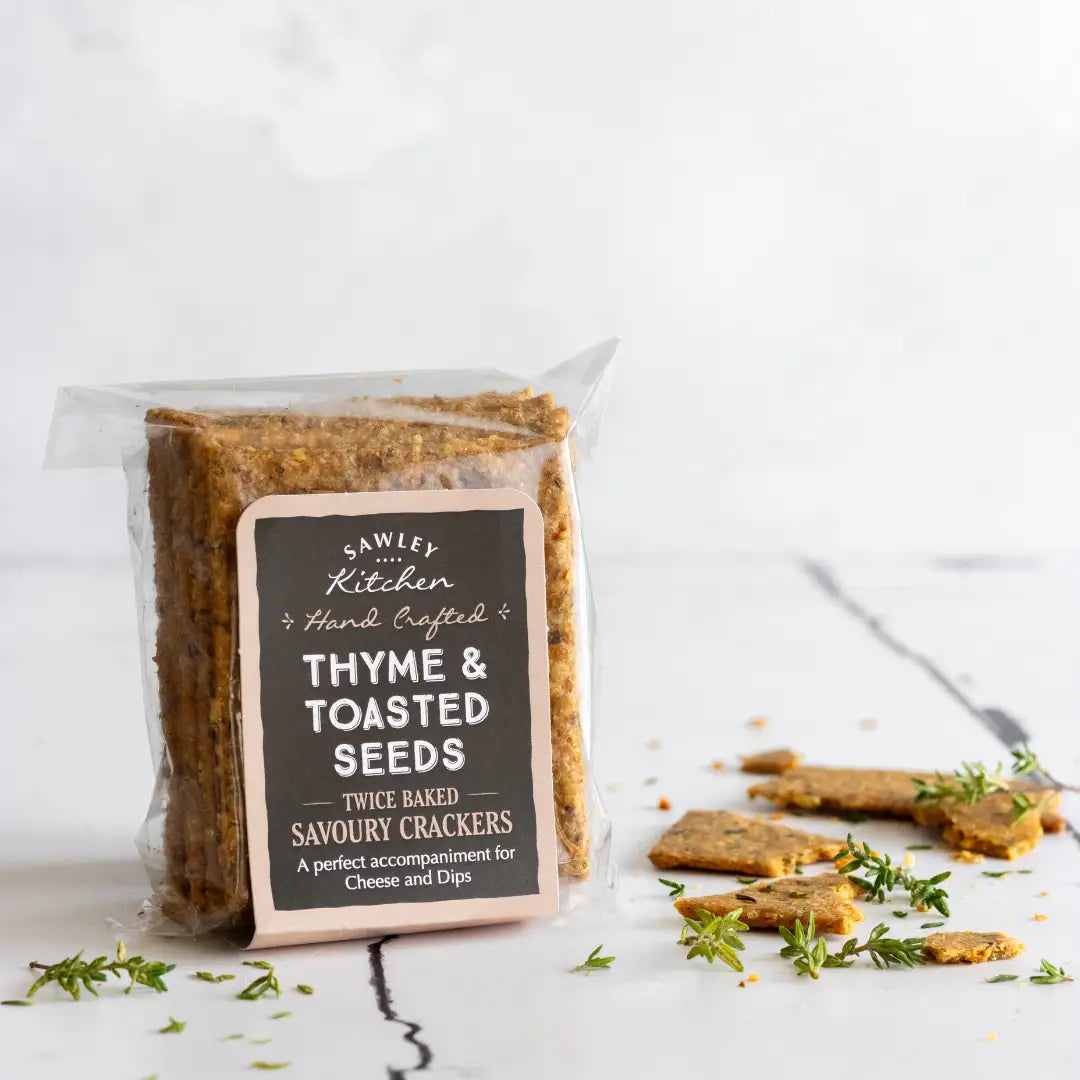 Thyme & Toasted Seeds Yorkshire Savoury Crackers