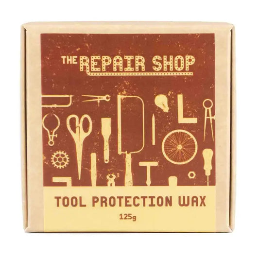 Premium tool protection wax for preventing rust and protecting metal tools from moisture and wear.