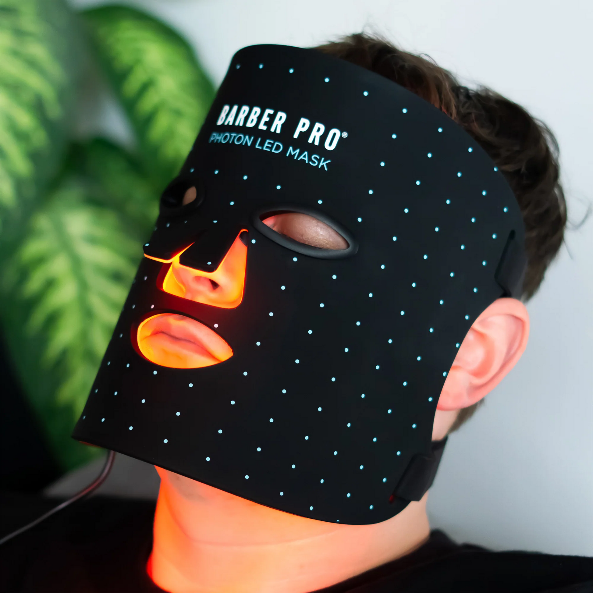 Luxury Photon LED Light Therapy Facial Mask enhancing skincare with multicolored LED treatment.