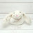 Cute Baby Bunny Toy Rattle - Cream