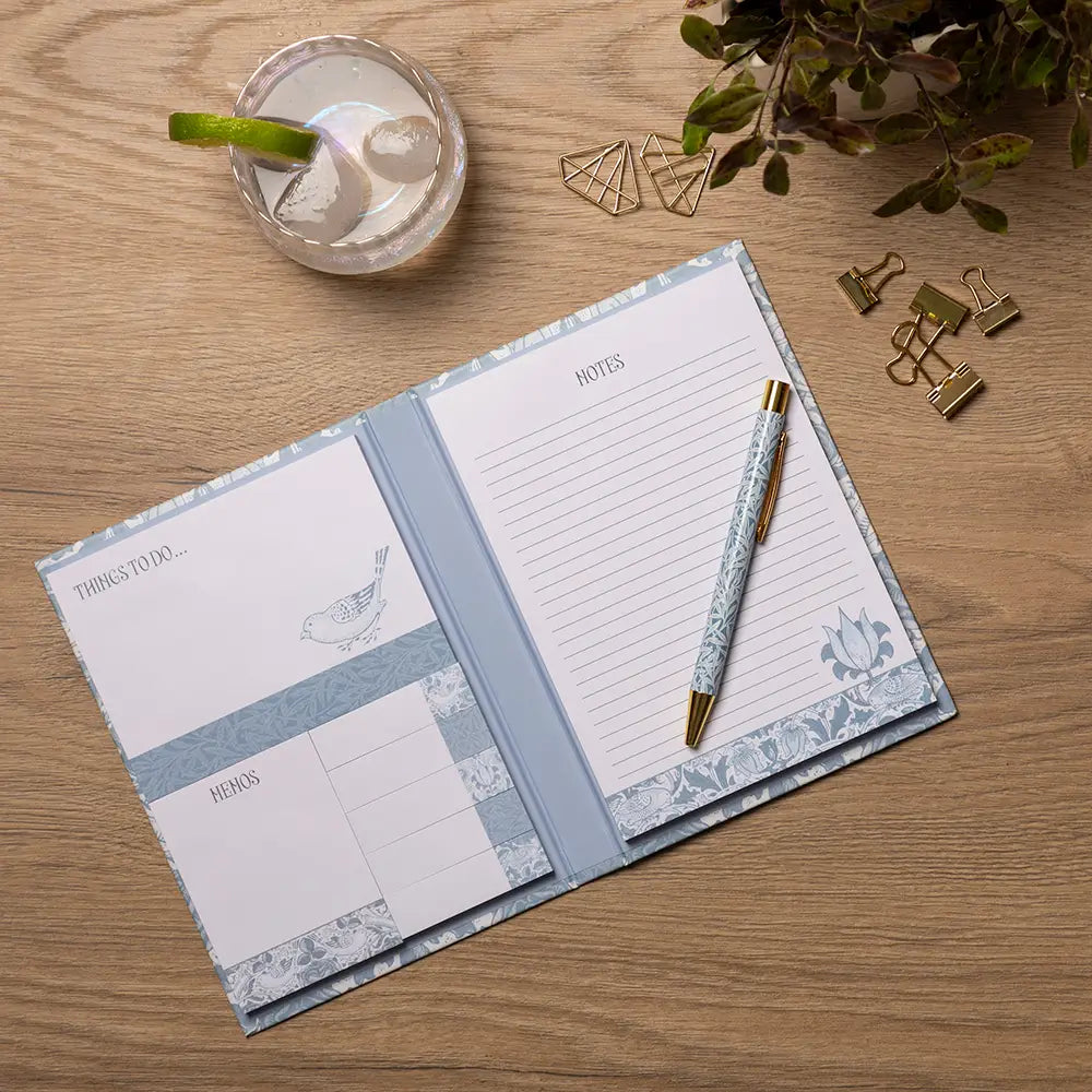 William Morris Willow & Rose Sticky Notes Folder