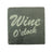 Engraved Slate Coaster - "Wine O’Clock"